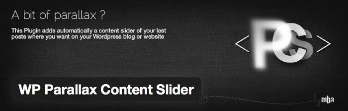 WP Parallax Content Slider