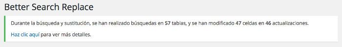 Aviso finalización proceso