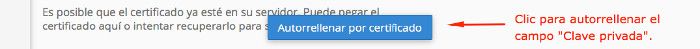 Certificado SSL en cPanel