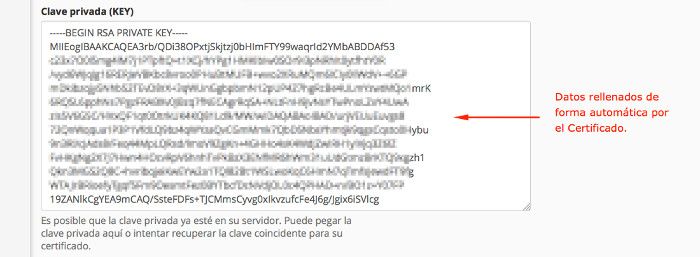 Certificado SSL en cPanel