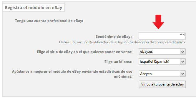 Integración Ebay con PrestaShop
