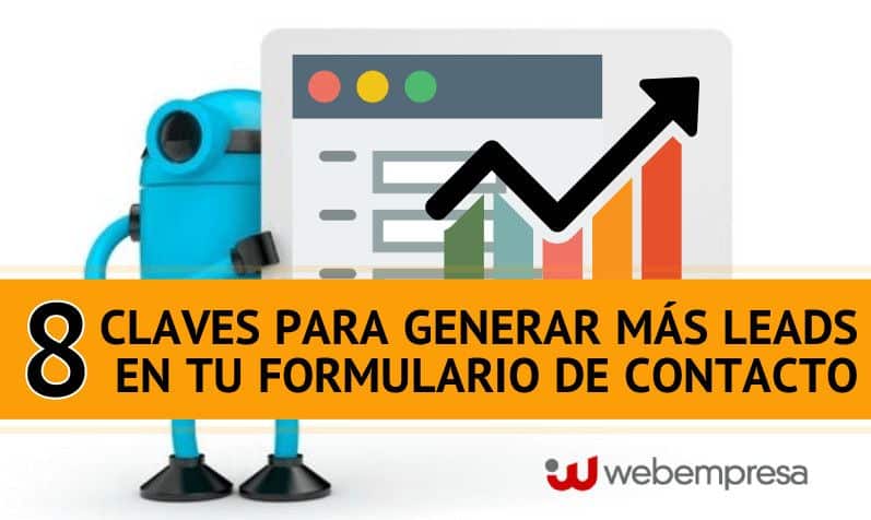 8 claves para generar más leads en tu formulario de contacto