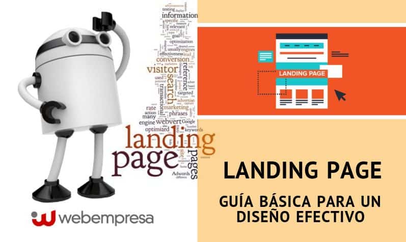 que es landing page