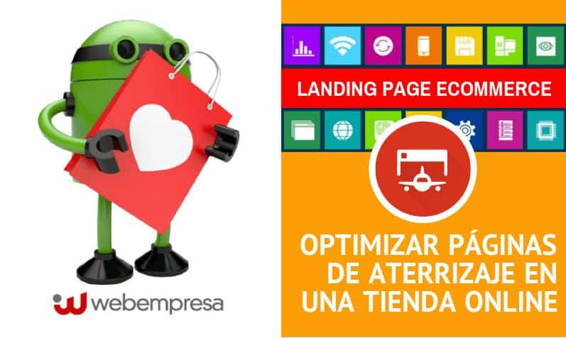 Optimizar páginas de aterrizaje en una tienda online