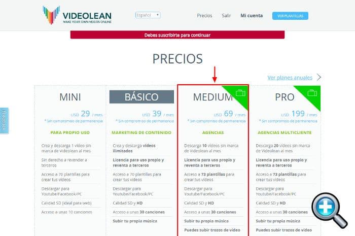 Plan Medium