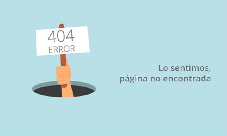 Página de error 404