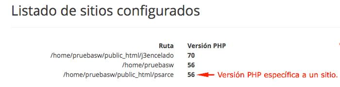 Versión de PHP en tu Hosting ¿cómo cambiarla rápidamente?