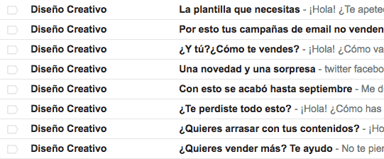 Importancia del asunto para redactar emails de ventas atractivos