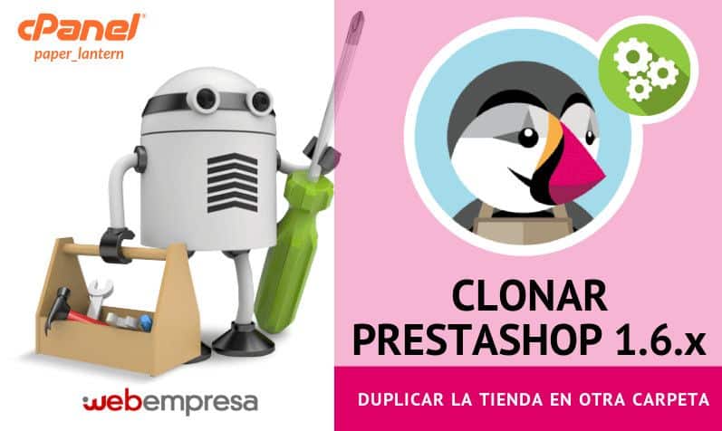 Clonar PrestaShop a otra carpeta del Hosting