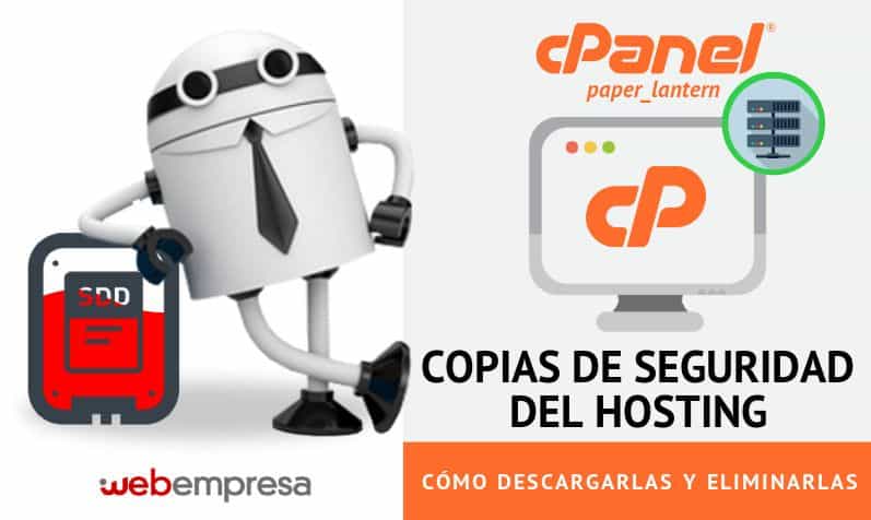 ¿Cómo eliminar copias de seguridad de tu Hosting en cPanel?