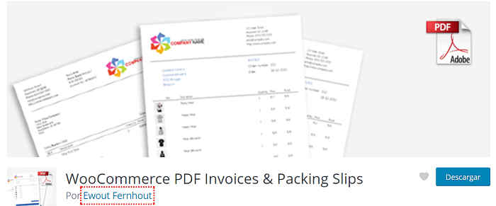 PDF invoices