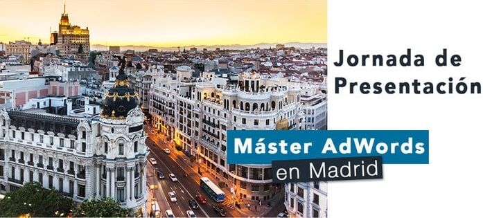 Master en Madrid del nuevo Adwords