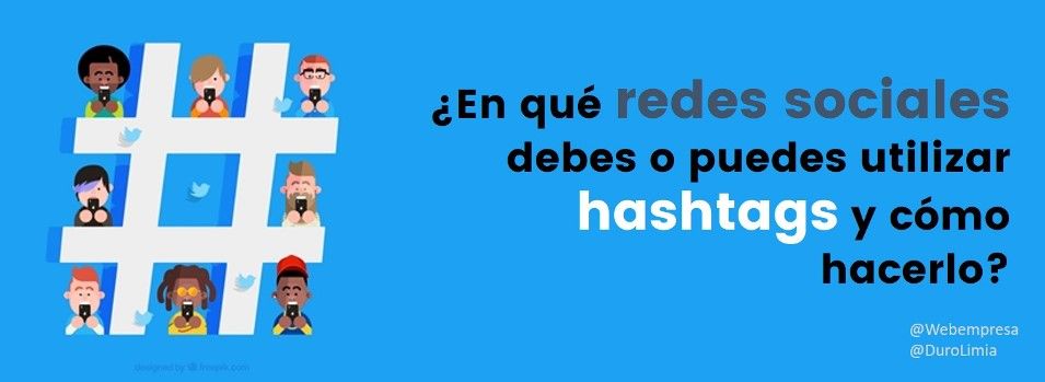 El hastag en redes sociales