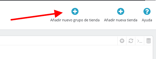 Añadir un grupo de tienda multitienda en Prestashop