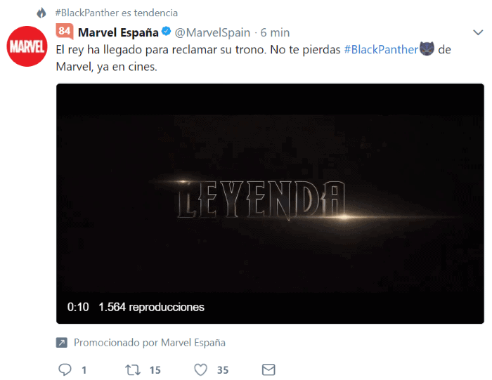 Vídeos promocionados en Twitter Ads