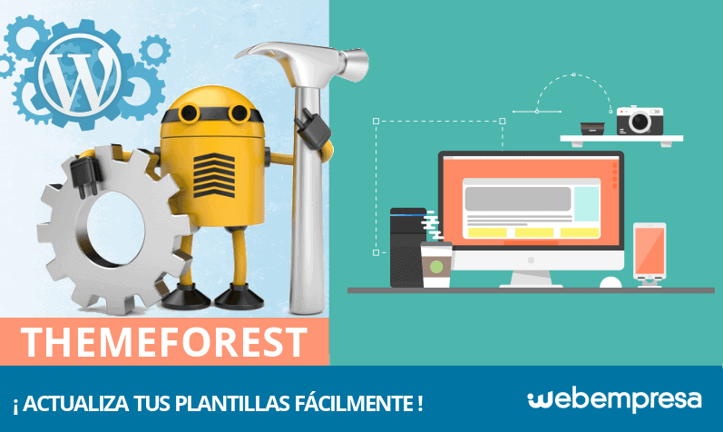 Cómo actualizar plantillas de Themeforest sin peligro y fácilmente