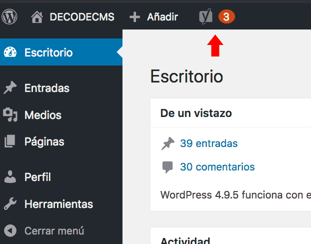 Icono de SEO by Yoast