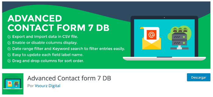 Advanced Contact Form 7 DB