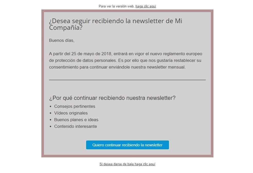 RGPD en Newsletters: elaborar el mensaje