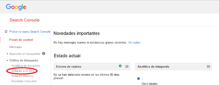 Disavow de Google: paso 3