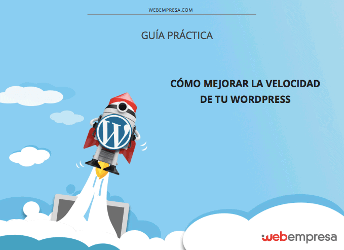 Ejemplo de infoproducto para eCommerce: ebook velocidad WordPress