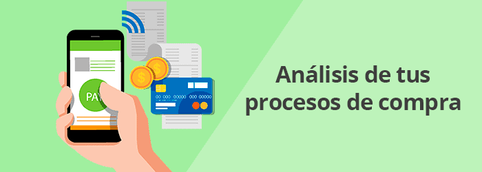 Analiza tu proceso de compras