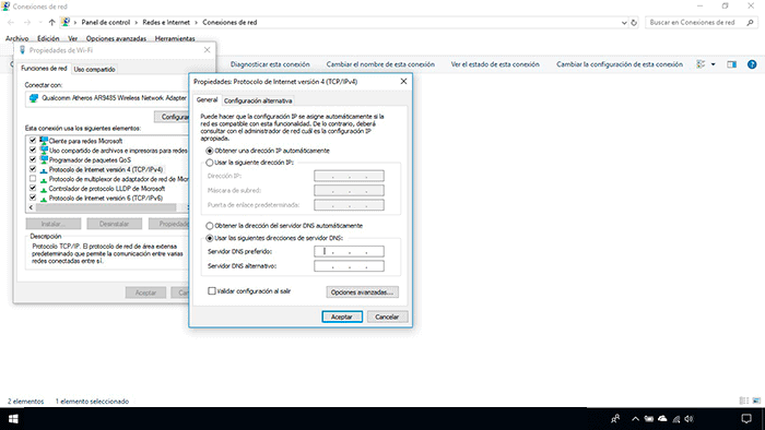 Activar IPv4 en Windows