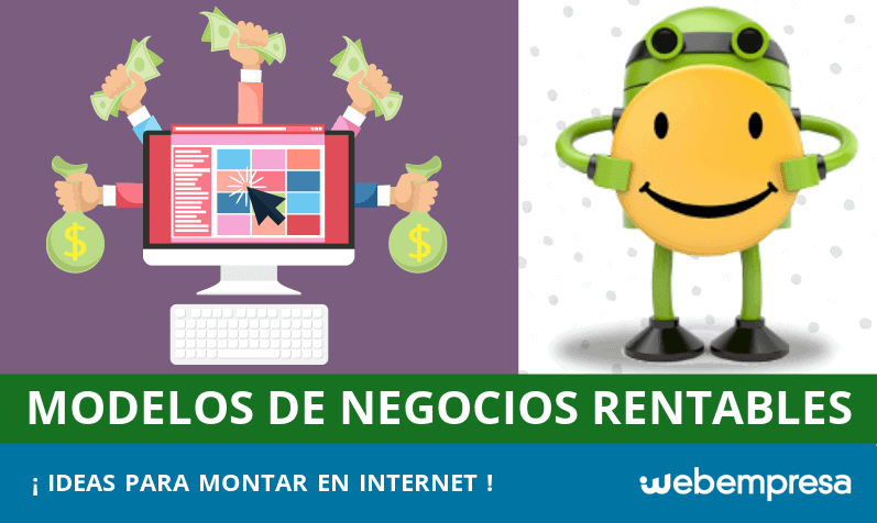 Modelos o ideas de negocios rentables en Internet