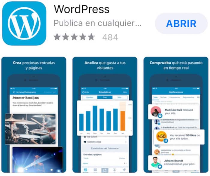 ¿Cómo administrar WordPress desde tu móvil?: WordPress instalado en Android