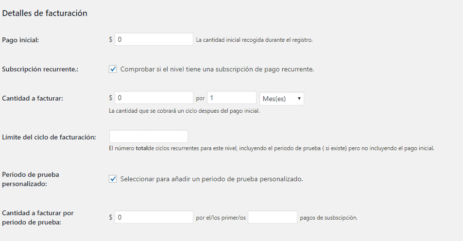 Cómo construir un sitio de membresía en WordPress: configuraciones de pago