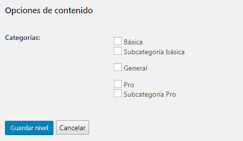 Cómo construir un sitio de membresía en WordPress: categorías de las entradas