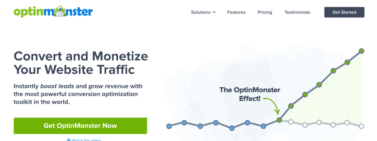 Extensiones de WooCommerce potentes para nuevas tiendas: OptinMonster