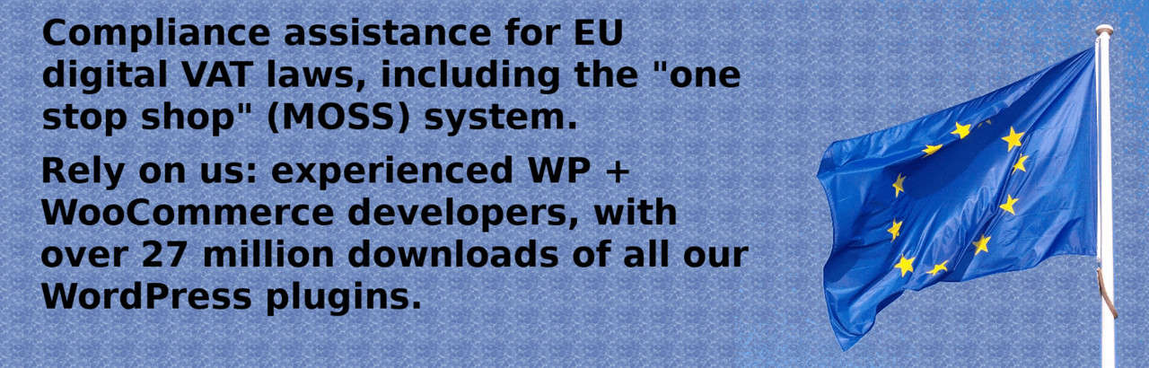 Extensiones de WooCommerce potentes para nuevas tiendas: WooCommerce EU VAT Compliance