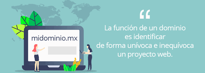 ¿Cuánto cuesta un dominio en México?: función de un dominio