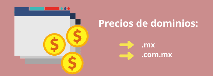 ¿Cuánto cuesta un dominio en México?: precios