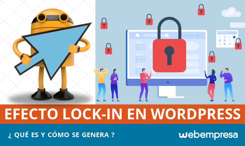 Efecto Lock-in en WordPress