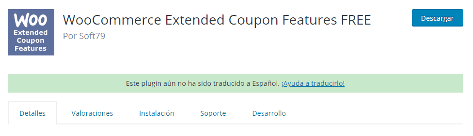 Plugin WooCommerce Extended Coupon Features Free