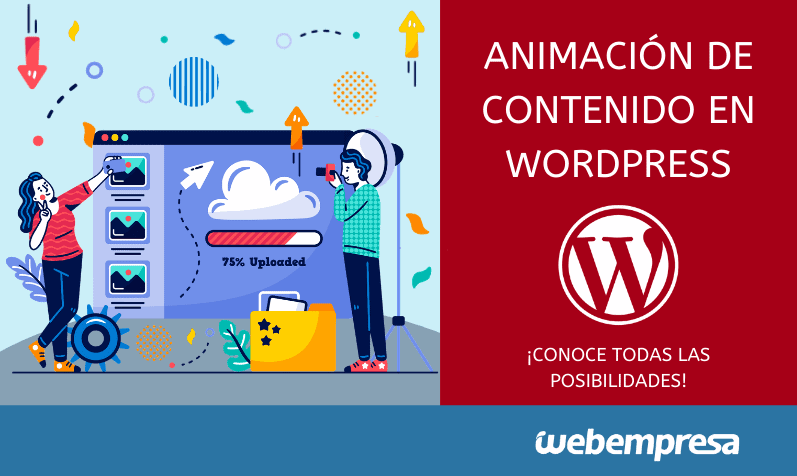 Posibilidades de animación de contenido en WordPress