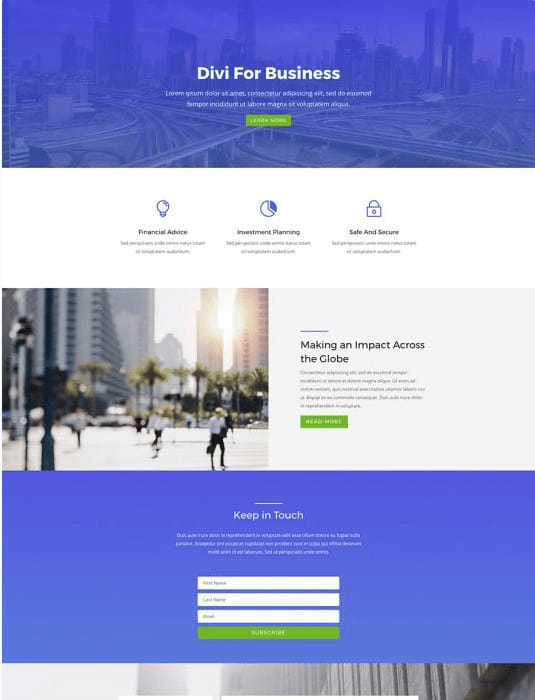 WordPress en españa ejemplo empresa wordpress