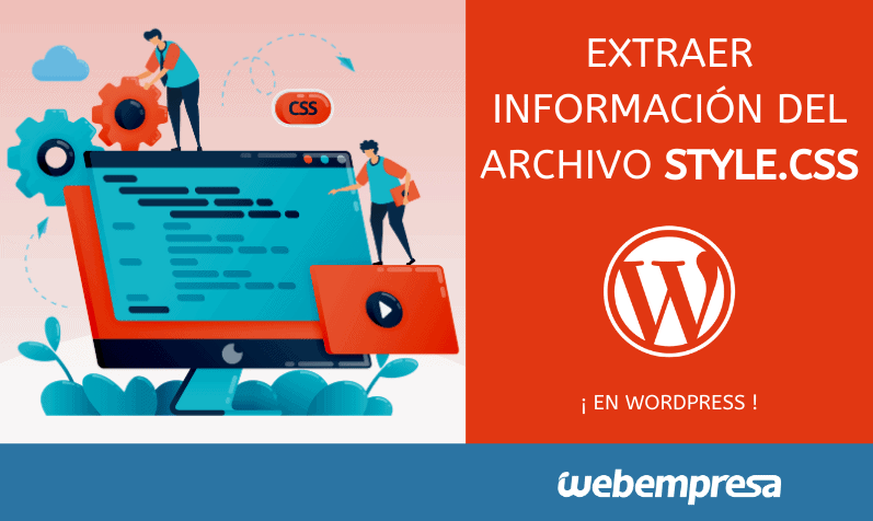 Extraer información del archivo style.css en WordPress