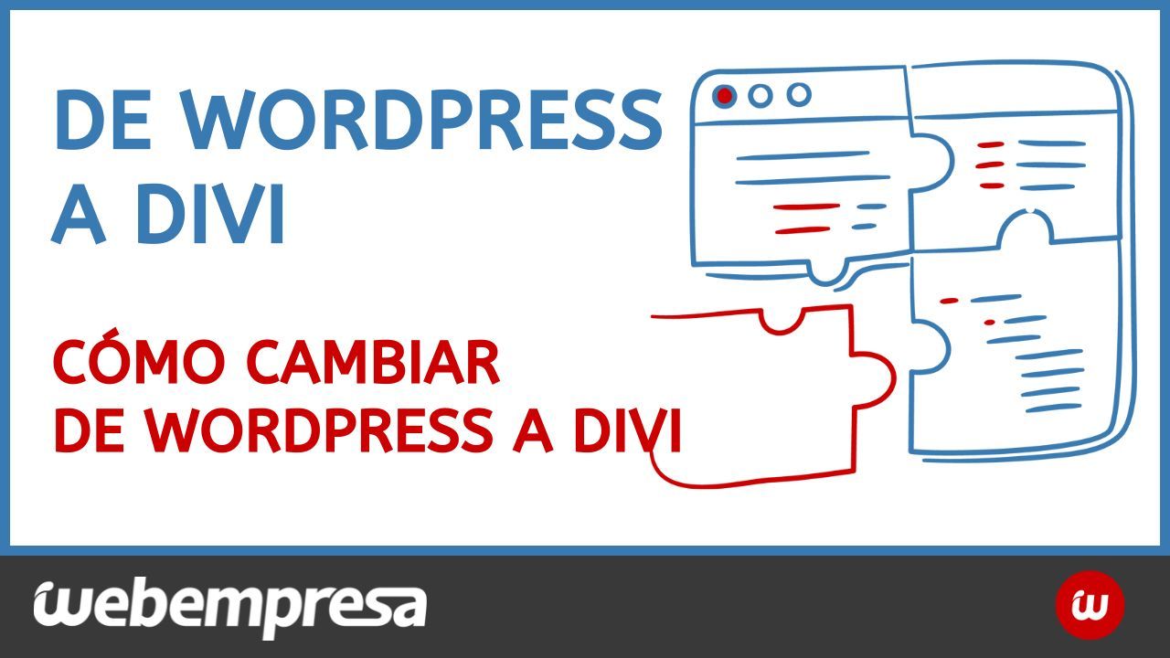 Cómo cambiar un WordPress a la plantilla Divi