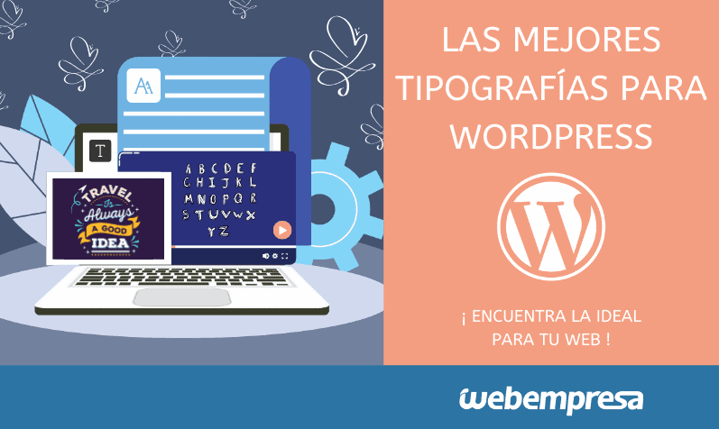 Mejores tipografías para WordPress