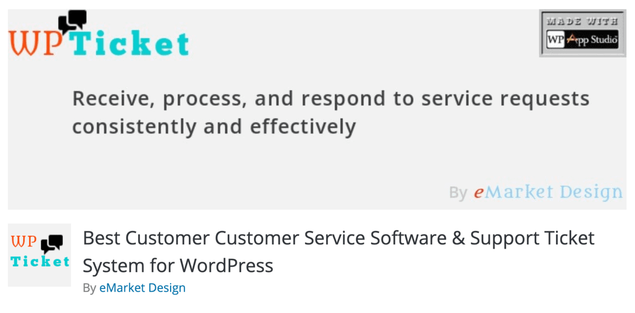 Plugin WP Ticket