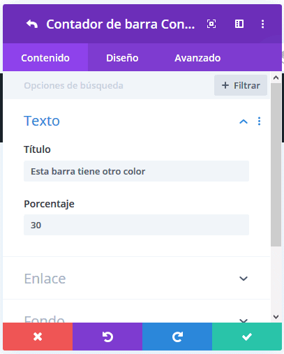 Editar título skill bar o contadores de barra múltiple