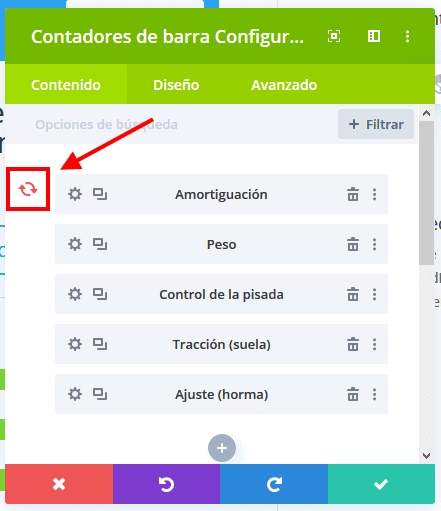 NO Sincronizar modo global divi