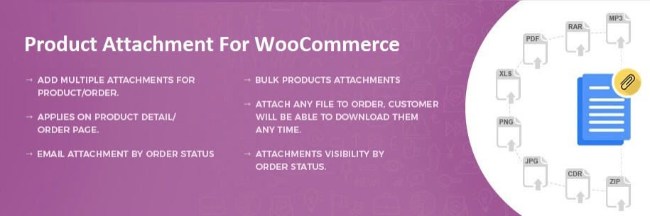Plugin Product Attachment for WooCommerce