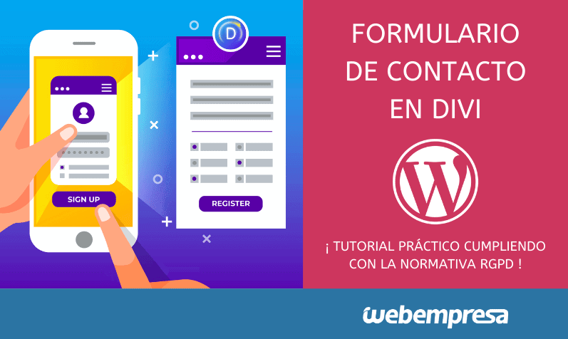 Hacer un formulario de contacto en Divi