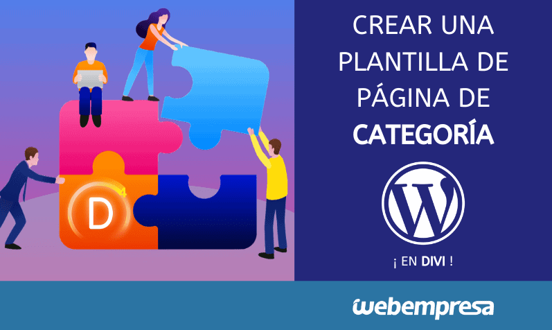 Crear una página de categoría en Divi