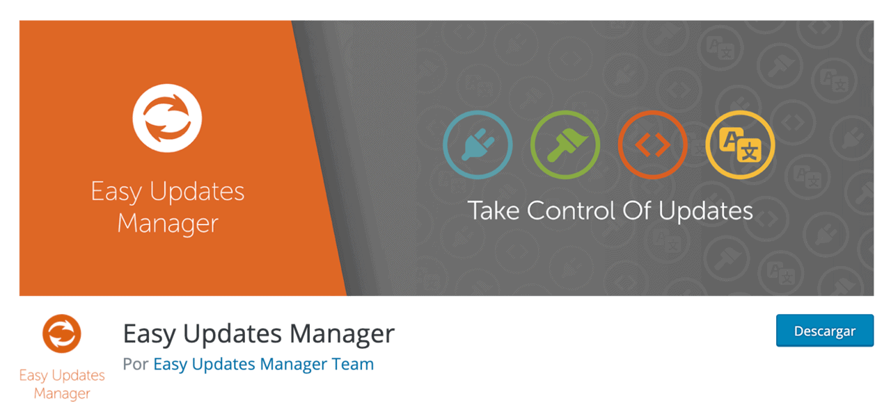 Plugin Easy Updates Manager