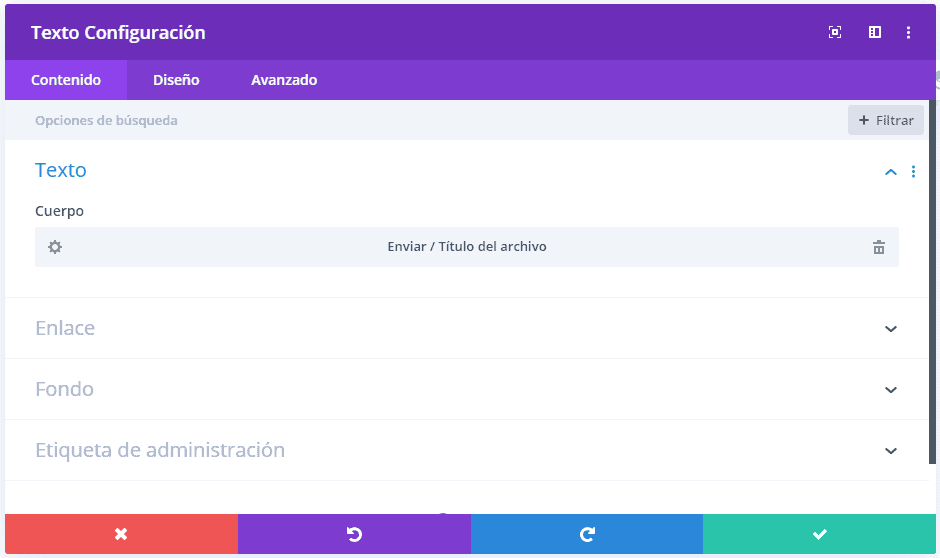 Crear plantilla para post en Divi personalizadas